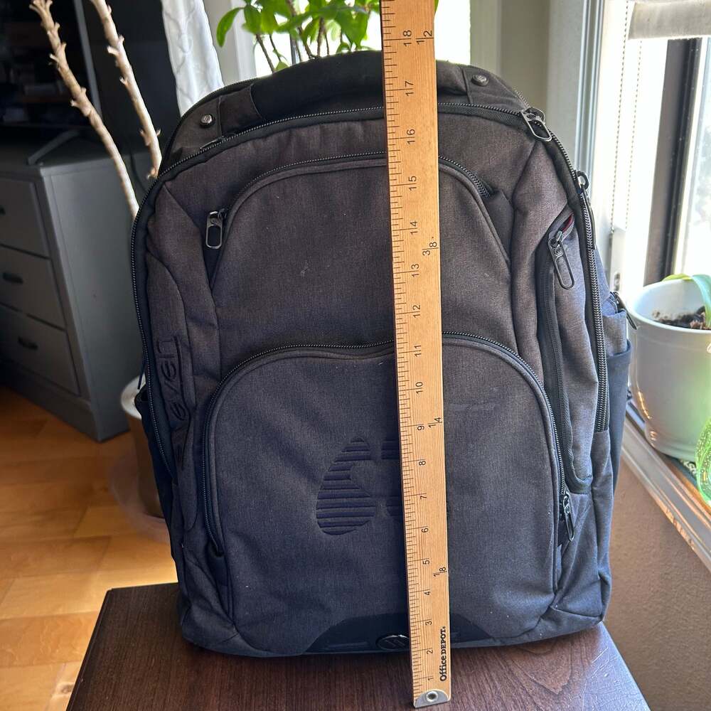 elleven Rutter TSA 17" Computer Backpack - Black - Picture 12 of 13